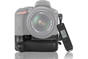 MCOPLUS CameraPlus DR-D5500 Batteriegriff für Nikon D5500 mit 2,4 G Telecomando Senza fili