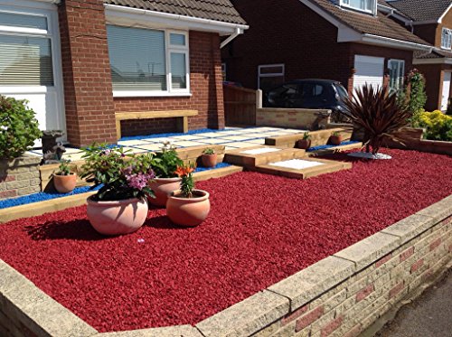 rockincolourtm Chilli Rot Dekoratives Garten Stein - 2