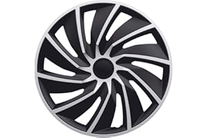 ‎AUTO-STYLE AUTO-STYLE Satz Radzierblenden Turbo 16-Zoll Silber/Schwarz