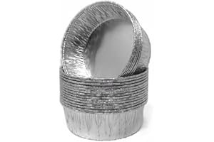 BAKERY DIRECT LTD Bakery Direct Traditional Foil Pie Moulds (60) Silver