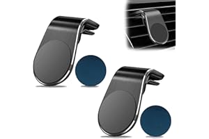 CARRENEU Support magnétique de Voiture Compatible avec No2/No1,2 PC - Support magnétique pour Grille d'aération de Voiture - avec Clip - Compatible avec la Voiture d'avertissement de caméra Radar