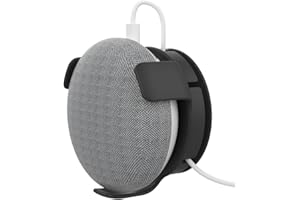 KINOEHOO Supporti Da Parete Compatibile con Google Home Mini Supporto da parete universale in metallo salvaspazio, accessorio.
