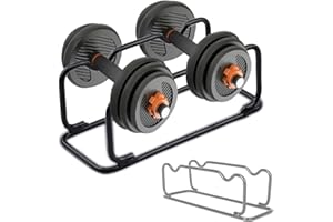 ‎AWAGAS awagas Dumbbell Rack 121LBS Steel Weight Stand Dumbbell Rack Dumbbell Rack Dumbbell Tree Dumbbell Rack Barbell Stand Weight Stand for Home Gym