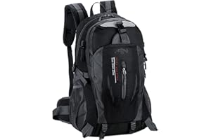 ABPOK 35L Lightweight Outdoor Backpack, Durable Handy Waterproof Foldable Climbing Rucksack for Camping Walking Hiking