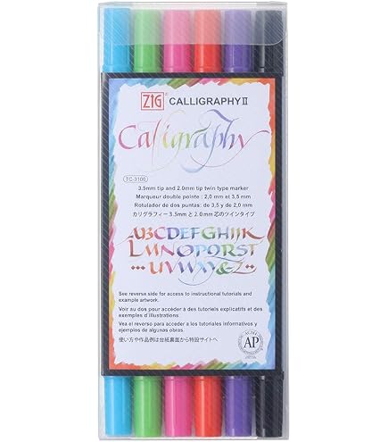 Zig Kuretake Cocoiro Letter Pen flexible Brush semi-hard tip
