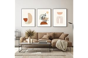 JNAOZI WTD Abstract Line Geometry Poster - Dessin géométrique - Art mural moderne - Pour salon, chambre à coucher - Sans cadre - Style 2,40 x 60 cm x 3
