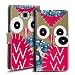 Produktbild Samsung Galaxy A3 2016 (A310) Muster Hülle, Conie Mobile Handytasche Bookstyle Schutzhülle Motiv Bilderhülle Wallet Tasche, PU Leder Tasche