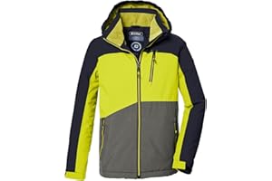 Killtec Funkcjonalna kurtka/kurtka outdoorowa z kapturem i osłoną przeciwśnieżną Chłopcy Kow 370 Bys Jckt