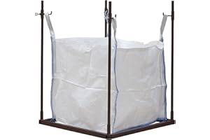 Karl Dahm Schuttsack-Gestell I Robuste Gestell-Aufhängung für Big Bags zur einfachen Entsorgung Ihres Bauschutts und anderen Baumaterialien – 11125