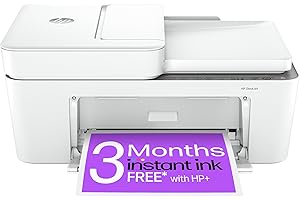 HP DeskJet 4220e All in One Printer | Perfect for Home | Colour | Wireless | Print, Scan & Copy, ADF | 3 Months of free Instant Ink | Easy Setup & Reliable Wi-Fi | Cement