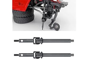 Runup Anteriore CVD Asse dell'albero motore per 1/24 RC Crawler Axial SCX24 Deadbolt Chevrolet Wrangler Gladiator Bronco Upgrade