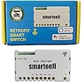 Smarteefi WiFi 5 Node (4Node+1Fan Node) PRO SERIES Smart Switch, Retrofit Solution, Works with existing switches, Compatible with Alexa & Google Home(PRO-SERIES, 5 Node(4 Light+1 Fan))