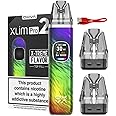 Oxva Xlim Pro 2 Pod Kit (Rainbow Swirl) - 24 Colours To Choose From ! Vape Kit, E-cigarette Upgraded Display 0.56-inch Ultra Hd, 1300mah Battery, 2ml Cartridge - No Nicotine (Rainbow Swirl)