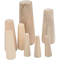 Tappi Di Emergenza Per Barche In Legno Morbido - Set 10 Pezzi, Diametri Variabili Da 4 A 38 Mm - Foto 4