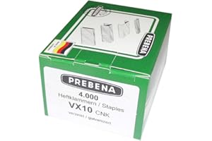 Prebena Heftklammer Type VX verzinkt 10 mm