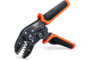 PEBA AWG 32-22 Grillkontakter Crimptång 1,0 mm/1,25 mm/1,5 mm/2,0 mm, Crimpverktyg för JST-SH 1,0 mm/GH 1,25 mm/ZH1,5 mm/PH 2,0 mm, Molex TE-terminaler