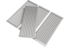 DCYOURHOME Stainless Steel Emitter Plates Replacement for Charbroil 463247209 463241413 463247310 463224912 463231711 463241414, Char-Broil TRU-Infrared 4-Burner Grills Prior to 2015, Kenmore 463268107, 4-Pack
