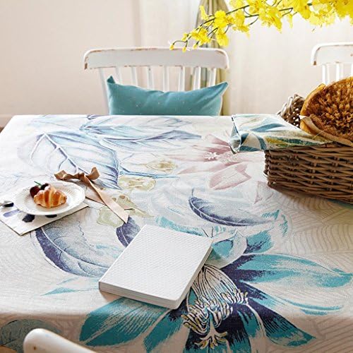Impression numérique pastorale draps en coton épaissie draps de café à manger draperies , 140*200cm