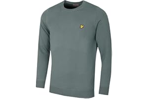Lyle & Scott Golf Crew Neck Jumper Club Blue