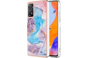 XINYEXIN Funda para Xiaomi Redmi Note 12 Pro 4G Note 11 Pro 5G 4G Case Mujer Vistoso Glitter Diseño Patrón Mármol Colorido, Suave TPU Antigolpes Protección Carcasa - 1