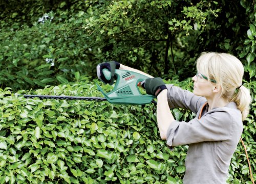 Bosch DIY Heckenschere AHS 60-16, Messerabdeckung, Karton (450 W, 600 mm Messerlänge, 16 mm Messerabstand) - 4