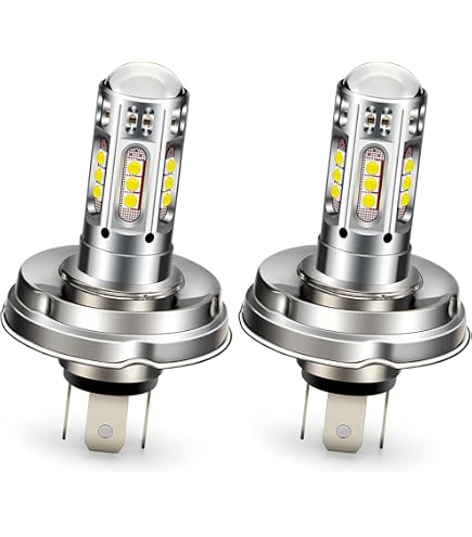 Ampoule Phare Moto LED P45T - 30 LEDs 3030 - 2000LM Blanc 6000K - Tension 10-30V - Neuf