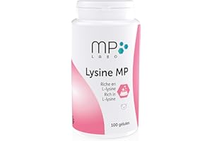 MP Labo Lysine MP 100 Gélules pour Chats et Chatons - Riche en L-Lysine
