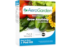 AeroGarden 800357-0208 seed kit, 3-pod