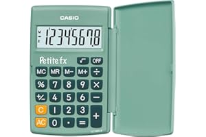 Casio LC-401LV-GN-BOITE Calculatrice Scolaire Primaire Verte
