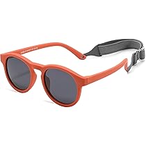 Polarizzati UV400 Protezione Occhiali Da Sole Polarizzati Pro Acme Bambini 0-24 Mesi - UV400 Con Cinturino Protezione Uv400 Bambini