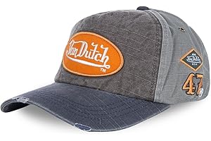 Von Dutch Casquette Homme & Femme 100% Coton, Casquette Baseball, Coupe décontractée, Original et Athlétique