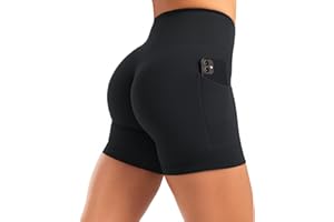 SMILODOX Shorts Damen Temmy, Kurze Sport Hose mit Pocket und Kontur, breiter Bund für optimalen Halt, Radlerhose Seamless, elastisch und figurbetonend, ideal für Gym, Jogging und Alltag