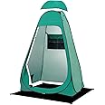 BRIAN & DANY Pop Up Toilet Tent, Portable Shower Tent, Privacy Changing Tent, Camping Toilet Tent for Hiking Beach, UPF 50+ & Waterproof, 120 x 120 x 190cm