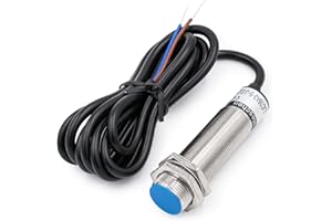 Heschen M18 Sensor de proximidad capacitivo interruptor tipo escudo LJC18A3-5-J/DZ detector 1-5mm 90-250VAC 400mA normalmente cerrado (NC) 2 alambre