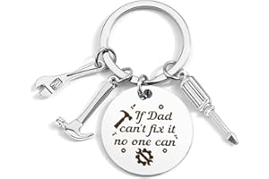 Hoosmoon Dad Gifts: Keyring, Birthday & Father's Day Presents for Dad Who Has Everything
