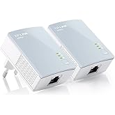 [Vecchio Modello] TP-Link TL-PA411KIT AV500 Nano Starter Kit di Adattatori Powerline, 1 Porta Ethernet, 500 Mbps, Plug & Play