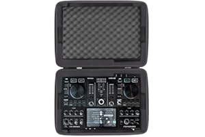 UDG Gear U8312BL Creator Denon DJ Prime Go/Akai Live II - Carcasa rígida para DJ, Color Negro