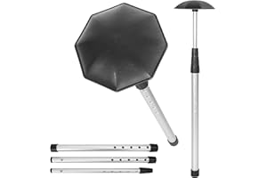 OUUTMEE Regulowany drążek podtrzymujący torbę podróżną do golfa, teleskopowy kij golfowy, sztywny ochraniacz na ramię, uchwyt na kij ze stopu aluminium, pasuje do ochrony klubu, stojak golfowy, akcesoria do