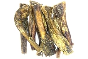 MALTBYS' STORES 1904 LTD Thick Bulls Pizzles x 20 (5") Premium Natural Dog Treats Chews Bully Sticks