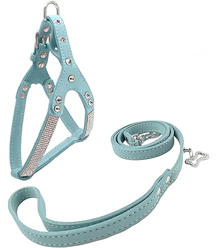 Newtensina Fashion Dog Harness With Diamantes Cute Girl Bling