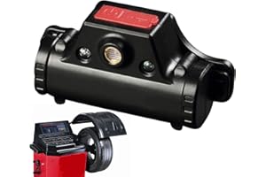 AIBYKS Radauswuchtmaschine - Pkw-Reifenauswuchtmaschine | Schnellspanner Für Schwarze Autoreifen | USB-Ladegerät Zum Auswuchten Von Reifen | Locator-Infrarot-Linienpunkt, Der Bleiblock-Autozubehör Findet