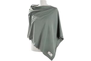 Julius Zöllner Stilltuch aus 100 Prozent Jersey-Baumwolle, OEKO-TEX STANDARD 100, Made in Germany, uni basil