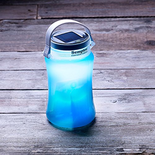 Semptec Urban Survival Technology 2in1 Solar-Campingleuchte CL-103.ms, Aufbewahrungsbox, 100 lm, blau - 2