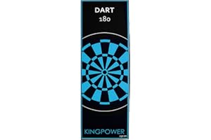 Kingpower Tapis de Fléchettes Paillet de Fléchettes Tournoi Fléchettes 2 Tailles