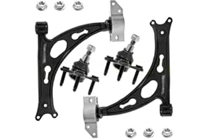 TEILEX GERMANY Kit brazo de suspensión delante compatible con SEAT ALTEA 5P LEON 1P TOLEDO 3 compuesto por 4 autopartes