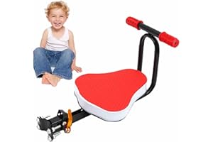 Eayoly Seggiolino per Bici per Bambini - Seggiolino per Bicicletta per Bambini Robusto per Montaggio Anteriore in Lega di Alluminio - Forniture per Biciclette a sgancio rapido Senza Attrezzi Adatte