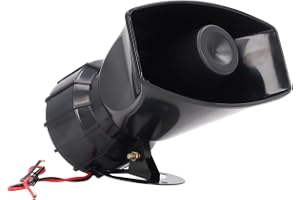 Kikumi 130dB Sirenhögtalare 60W Högpresterande Alarm Horn Inomhus Varningsanordning för Säkerhetssystem (AC220V)