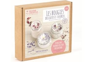 Graine Creative Kit DIY Bougies Fleuries