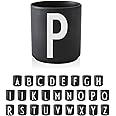 Design Letters Tazzine Caffe in Porcellana (A-Z) | Idee Regalo Uomo & Regalo Donna | Tazze Colazione Perfetto per Decorazione