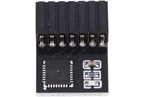 氷面鏡 Módulo TPM 2.0, Módulo de Seguridad de Cifrado SPI TPM 2.0 de 14 Pines para Windows 11 para Placas Base ASUS Procesador Criptográfico Seguro